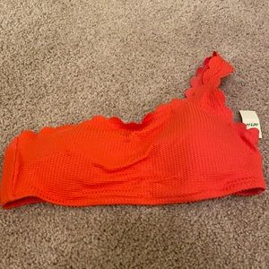 NWT One Shoulder Bikini Top